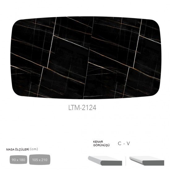 CDF Masa Tablası 105X210 - DCLTM2124 CDF Masa Tablası 105X210 - DCLTM2124