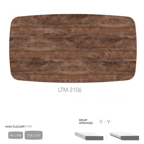 CDF Masa Tablası 105X210 - DCLTM3106 CDF Masa Tablası 105X210 - DCLTM3106