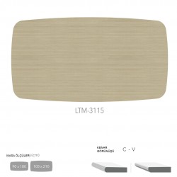 CDF Masa Tablası 105X210 - DCLTM3115 CDF Masa Tablası 105X210 - DCLTM3115