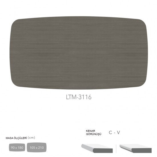 CDF Masa Tablası 105X210 - DCLTM3116 CDF Masa Tablası 105X210 - DCLTM3116