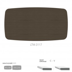CDF Masa Tablası 90X180 - DCLTM3117 CDF Masa Tablası 90X180 - DCLTM3117