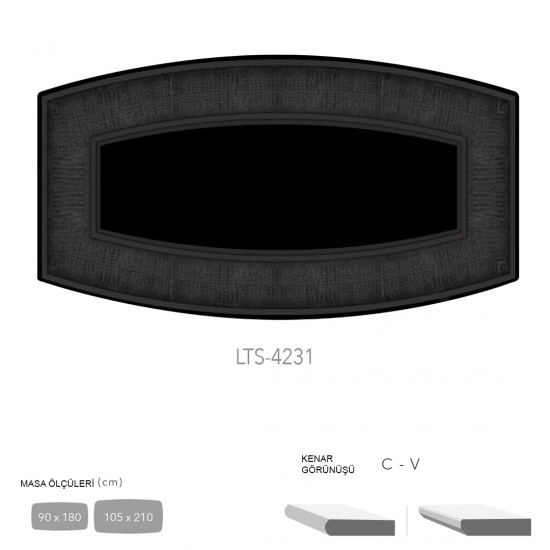 CDF Masa Tablası 105X210 - DCLTM4231 CDF Masa Tablası 105X210 - DCLTM4231