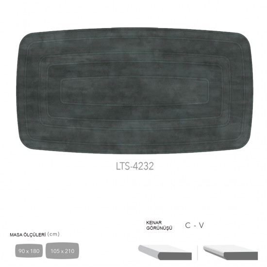 CDF Masa Tablası 90X180 - DCLTM4232 CDF Masa Tablası 90X180 - DCLTM4232