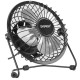 EVEREST EFN-482 MASAÜSTÜ METAL SİYAH USB FAN