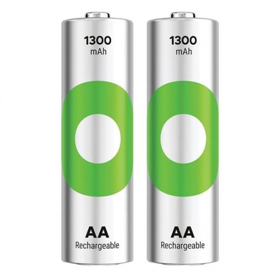 GP RECYKO 1300 MAH Nİ-MH 1.2 VOLT AA KALEM ŞARJLI PİL 2Lİ PAKET GP130AAHCE-2EB2 (GPRHC132E000)