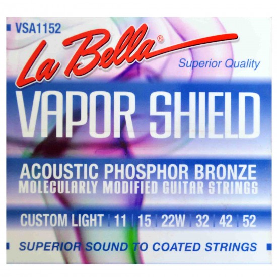 AKUSTİK GİTAR TELİ LABELLA VAPOR SHIELD VSA1152