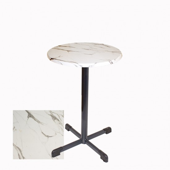 Bistro Masa (Halley Werzalit Yuvarlak 70cm) - Afyon Mermer Bistro Masa (Halley Werzalit Yuvarlak 70cm) - Afyon Mermer