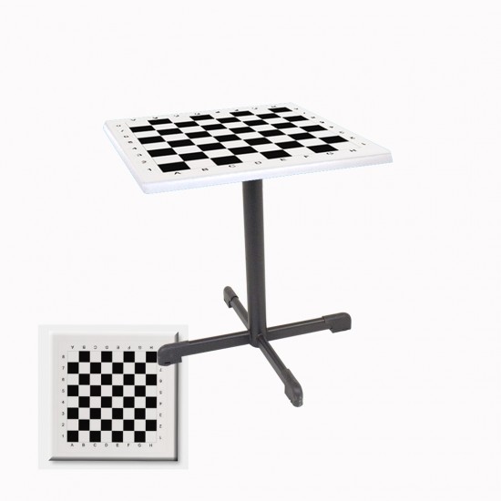 Halley Werzalit Kare ESB Mutfak Masası 80X80 - Santranç Beyaz Halley Werzalit Kare ESB Mutfak Masası 80X80 - Santranç Beyaz