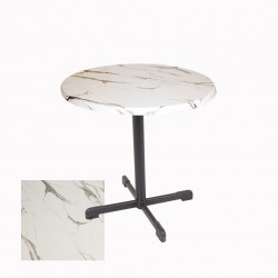 Halley Werzalit Yuvarlak ESB Mutfak Masası Q 70cm - Afyon Mermer Halley Werzalit Yuvarlak ESB Mutfak Masası Q 70cm - Afyon Mermer