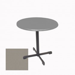 Halley Werzalit Yuvarlak ESB Mutfak Masası Q 90cm - Koyu Gri Halley Werzalit Yuvarlak ESB Mutfak Masası Q 90cm - Koyu Gri