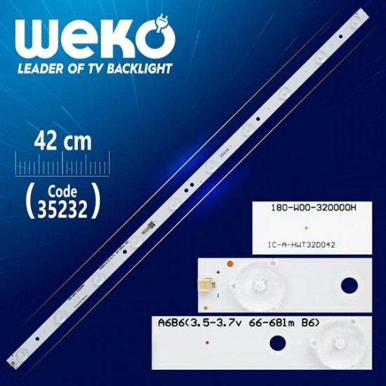 IC-A-HWT32D042 - 180-W00-320000H - 63 CM 10 LEDLİ - (WK-255)