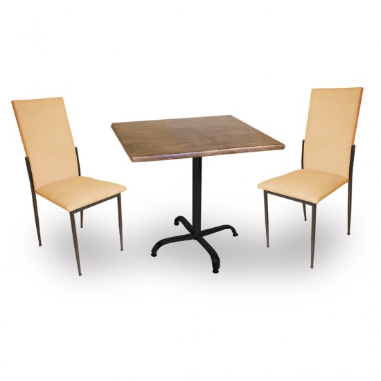 Indigo Werzalit Kare - Gözde Fiskos Seti (70X70) - Kapiçino Indigo Werzalit Kare - Gözde Fiskos Seti (70X70) - Kapiçino