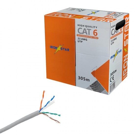 IRONSTAR Cat6 Kablo 23Awg 305 Metre