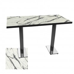 Karanfil Kompakt Laminat Masa 70x120 - Afyon Marble Karanfil Kompakt Laminat Masa 70x120 - Afyon Marble