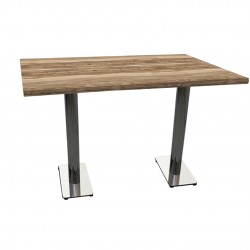 Karanfil Laminat Kare Masa 80X80 - Beyaz Karanfil Laminat Kare Masa 80X80 - Beyaz