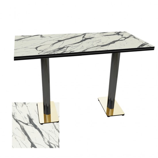 Karanfil Kompakt Laminat Gold Masa 70x120 - Afyon Marble Karanfil Kompakt Laminat Gold Masa 70x120 - Afyon Marble