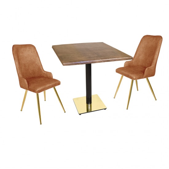 Karanfil Gold Werzalit Kare - Çırağan Gold 2li Masa Takımı (80X80) - foto bekliyor Karanfil Gold Werzalit Kare - Çırağan Gold 2li Masa Takımı (80X80) - foto bekliyor