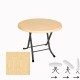 Klasik Katlanır Werzalit Yuvarlak Tabla Masa 70cm - Akçaağaç Klasik Katlanır Werzalit Yuvarlak Tabla Masa 70cm - Akçaağaç