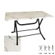 Klasik Katlanır Werzalit Tabla Masa (80x140) - Afyon Mermer Klasik Katlanır Werzalit Tabla Masa (80x140) - Afyon Mermer