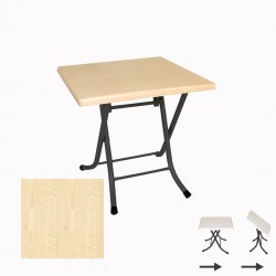 Klasik Katlanır Werzalit Kare Tabla Masa (70x70) - Akçaağaç Klasik Katlanır Werzalit Kare Tabla Masa (70x70) - Akçaağaç