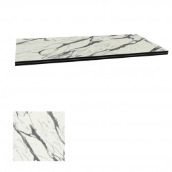 Kompakt Laminat Masa Tablası (70X120) - Afyon Marble Kompakt Laminat Masa Tablası (70X120) - Afyon Marble