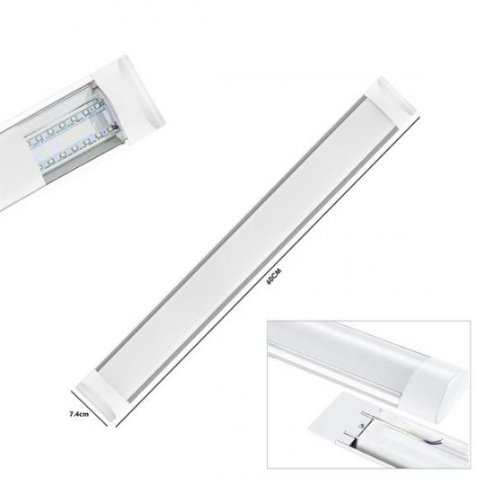 LED BANT ARMATÜR 220V 20W 60CM BEYAZ (2 ADET) HIGHTEK HT-0019