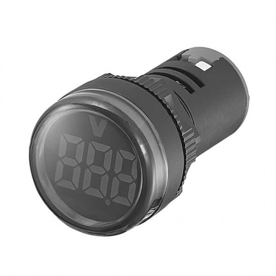 LED PANO SİNYAL LAMBASI BEYAZ DİJİTAL AMPERMETRE 22MM JAMESON AD116-22DSV