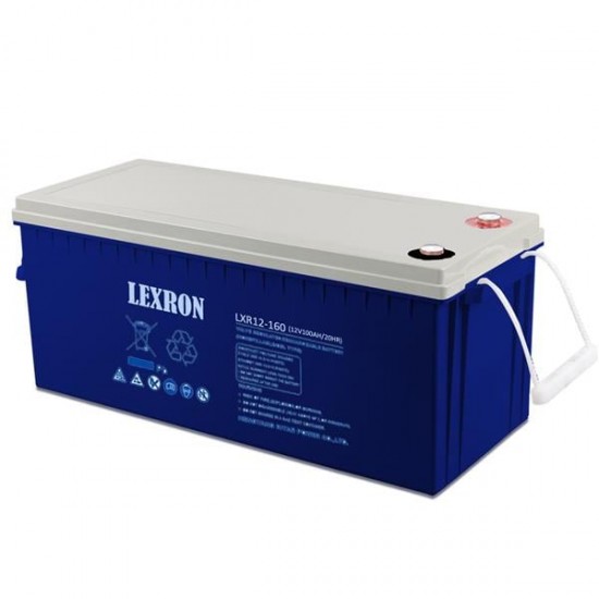 LEXRON-LXR160K Jel Akü 12V 160Ah (522X240x215xmm)