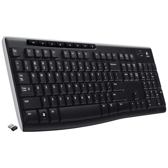 LOGITECH K270 Q TR MM KABLOSUZ USB SİYAH Q KLAVYE