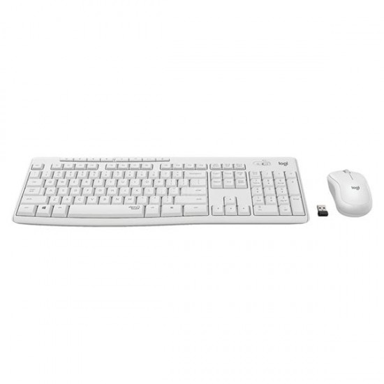 LOGITECH MK295 Q TR BEYAZ SESSİZ KABLOSUZ KLAVYE+MOUSE SET