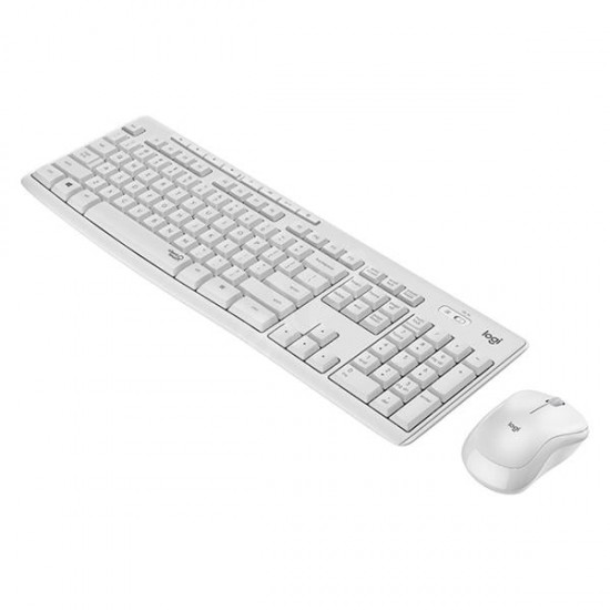 LOGITECH MK295 Q TR BEYAZ SESSİZ KABLOSUZ KLAVYE+MOUSE SET