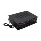 MAGICVOICE MV-500 100 WATT USB/SD GİRİŞLİ KUMANDALI BLUETOOTH 2 BÖLGELİ HAT TRAFOLU ANFİ