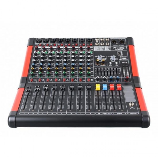 MAGICVOICE MV-P800 8 CH-USB/BT DECK MIXER [KOLİSİ İKİLİ ]