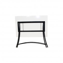 Modern Katlanır Dikdörtgen Masa Suntalam - Kahve Modern Katlanır Dikdörtgen Masa Suntalam - Kahve