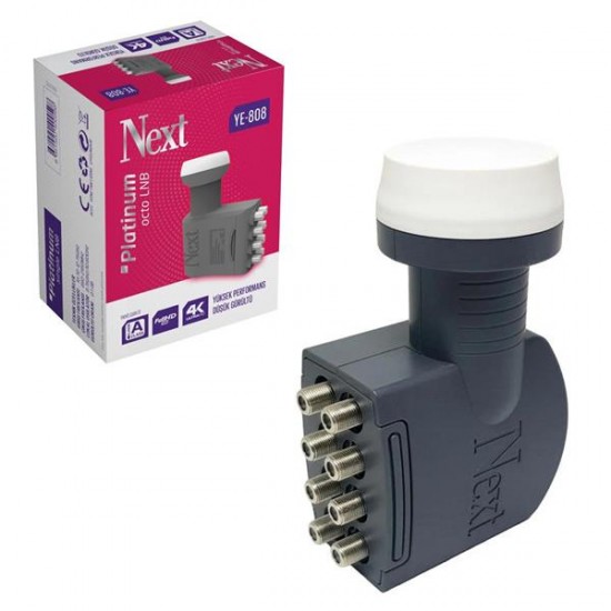 NEXT YE-808 8Li Lnb (Octo) Platinium 0.1Db 3D Fhd 4K