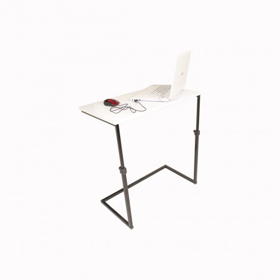 Notebook Sehpasi Büyük Boy (Yükseklik Ayarlı) - Beyaz Notebook Sehpasi Büyük Boy (Yükseklik Ayarlı) - Beyaz