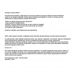 Kompakt Laminat Masa Tablası (70 cm Yuvarlak) - Afyon Marble Kompakt Laminat Masa Tablası (70 cm Yuvarlak) - Afyon Marble