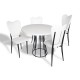 Palermo Werzalit - Aşk-ı Derun Mutfak Masa Takımı Q80 - Beyaz Palermo Werzalit - Aşk-ı Derun Mutfak Masa Takımı Q80 - Beyaz