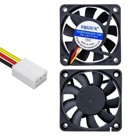 POWERMASTER IC-216A FIRÇASIZ DC FAN 60X60X15MM 24 VOLT 3 PİN