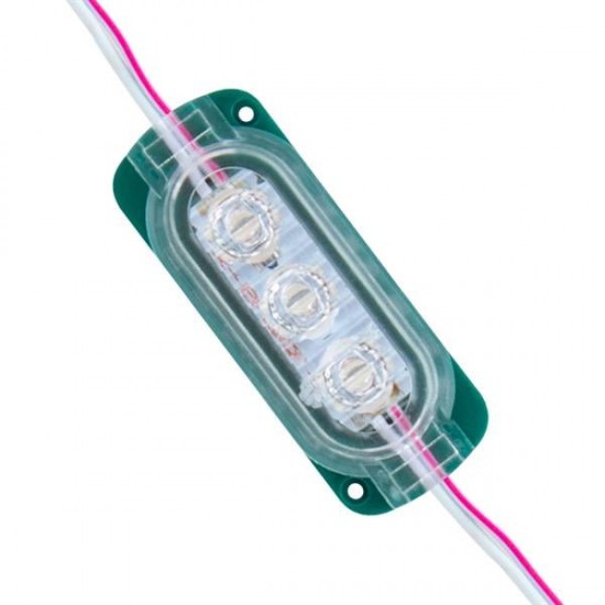 POWERMASTER MODÜL LED 12V 0.6W YEŞİL 2835 65X25 MM IP65 120LM 160 DERECE