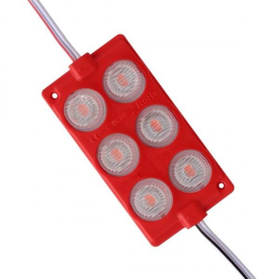 POWERMASTER MODÜL LED 24V 3W KIRMIZI 75X40 MM 3030