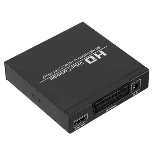 POWERMASTER PM-14366 ADAPTÖRLÜ SCART-HDMI TO HDMI ÇEVİRİCİ DÖNÜŞTÜRÜCÜ KONVERTÖR