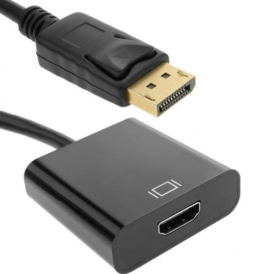 POWERMASTER PM-34219 DISPLAY PORT TO HDMI DİŞİ 10 CM ÇEVİRİCİ KABLO