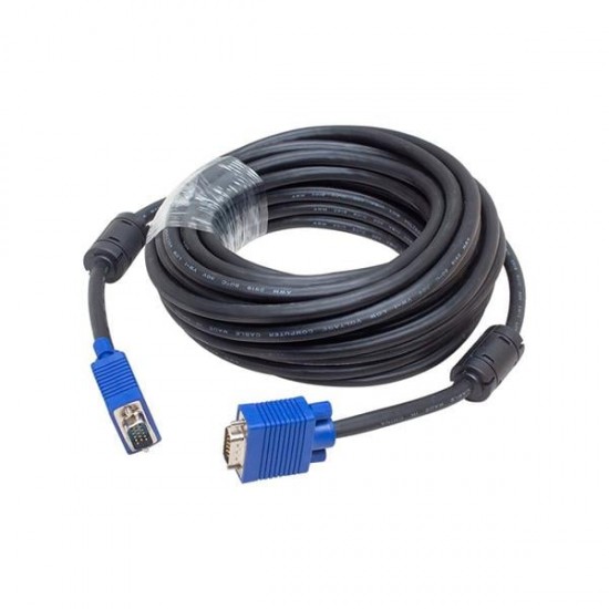 POWERMASTER PM-4421 15 PİN 3+6 ERKEK/ERKEK 10 METRE VGA GÖRÜNTÜ KABLOSU