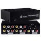 POWERMASTER PM-4831 4 PORT VIDEO AUDIO SPLITTER DAĞITICI