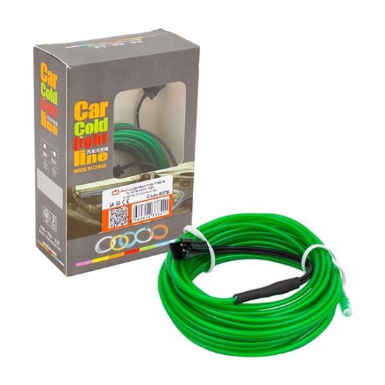 POWERMASTER PM-6078 NEON YEŞİL 5 METRE İP AYDINLATMA (5 VOLT USB ADAPTÖRLÜ)