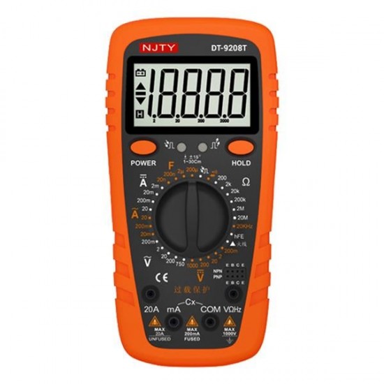 POWERMASTER PM-6241 EL TİPİ MULTİMETRE DİJİTAL ÖLÇÜ ALETİ * NJTY DT-9208T