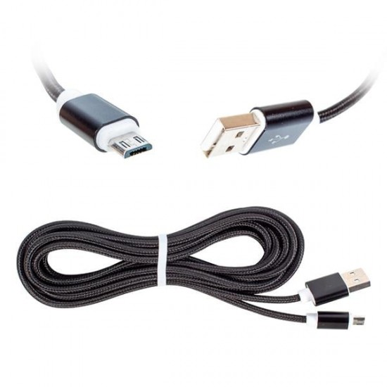 POWERMASTER S3-S4 SAMSUNG MICRO USB ŞARJ VE DATA KABLOSU 1 METRE