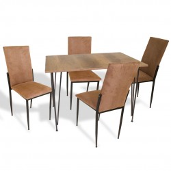 Premıum - Gözde Mutfak Masa Takımı - Kahve Premıum - Gözde Mutfak Masa Takımı - Kahve