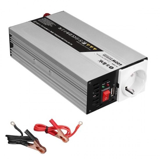 S-LİNK SL-600W İnverter Modifiye Sinüs 12V 600W